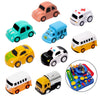 Ecam Mini Race Track Car Adventure Toys - 9 Pack, Small Size, Multicolor, ABS Plastic, Model Ecam-419A