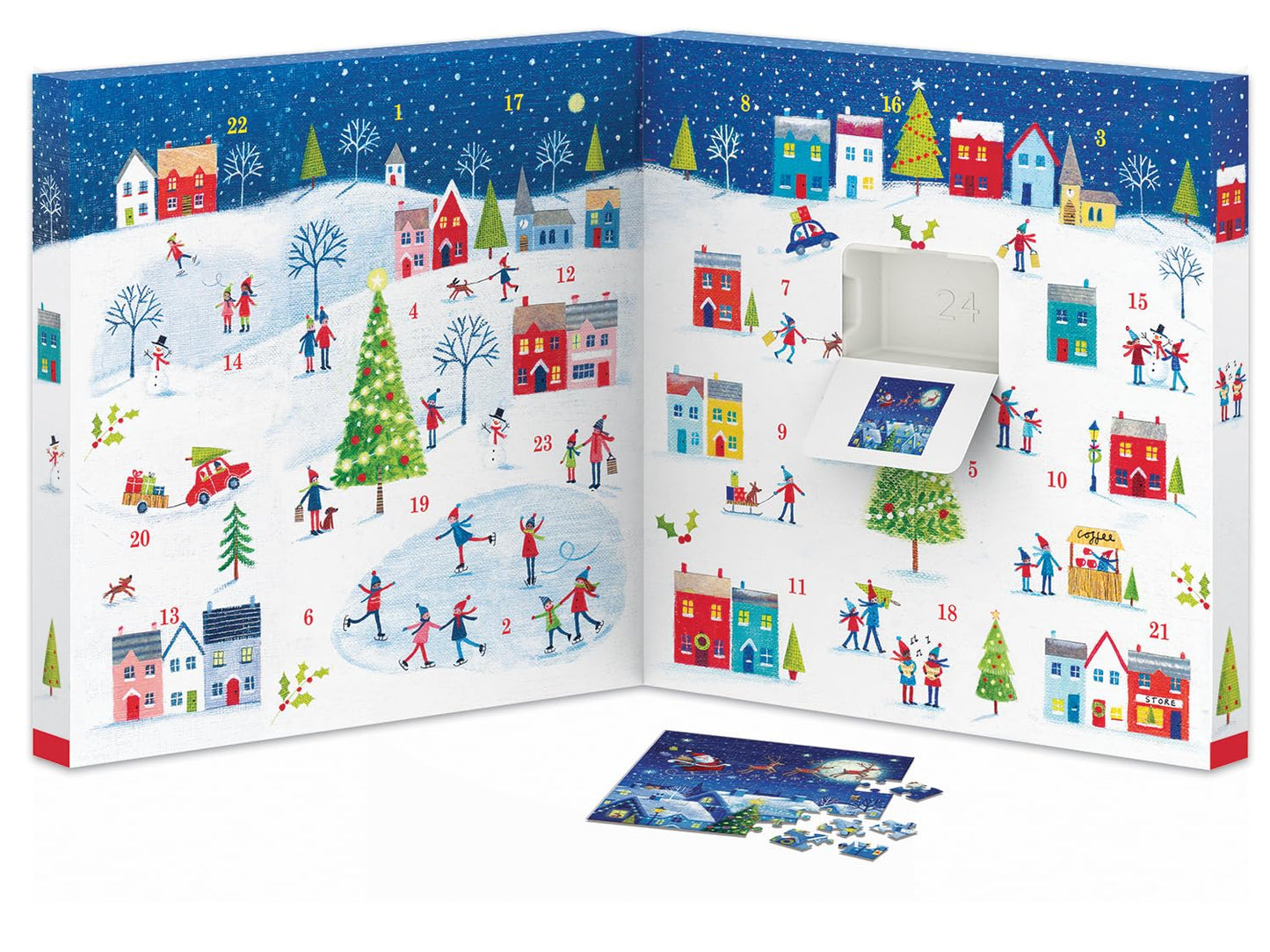 Christmas Town Advent Calendar Ii