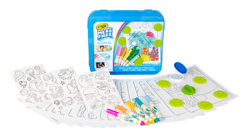Crayola Color Wonder Mess Free Coloring Activity Set - 30 Pcs, Multicolor Markers, Stamps & Stickers, Ideal Gift for Toddlers 3+