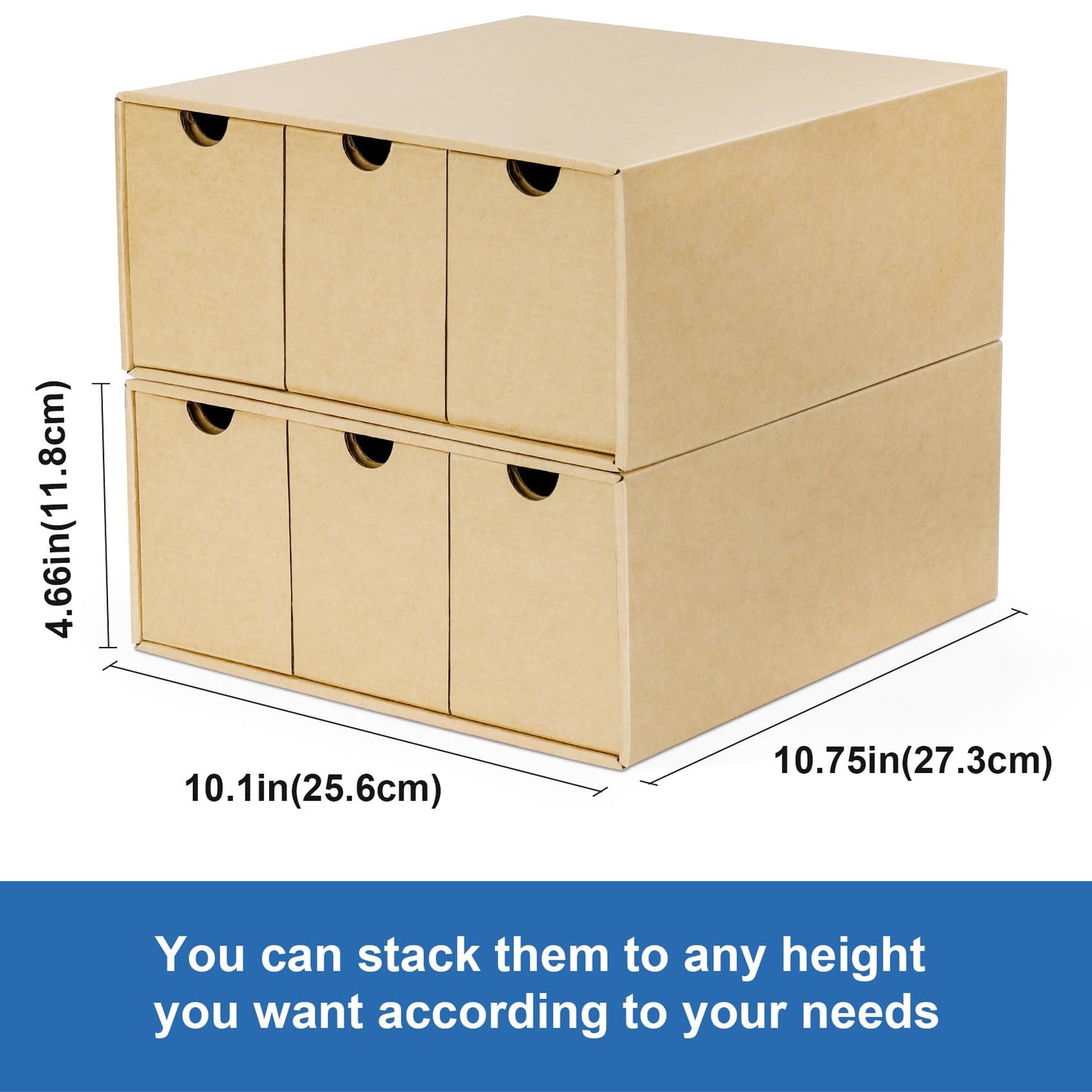 Leyzan Card Storage Box For Toploader, 12 600 Count Cardboard Trading Card Organizer Box With Dividers For Sports Tcg Mtg, Brow