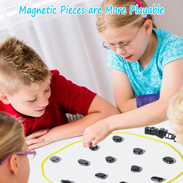 NICENINE Magnetic Chess Game Set - 2024 Edition, Black - Fun Tabletop Strategy Game for Kids & Adults, Perfect for Family Parties