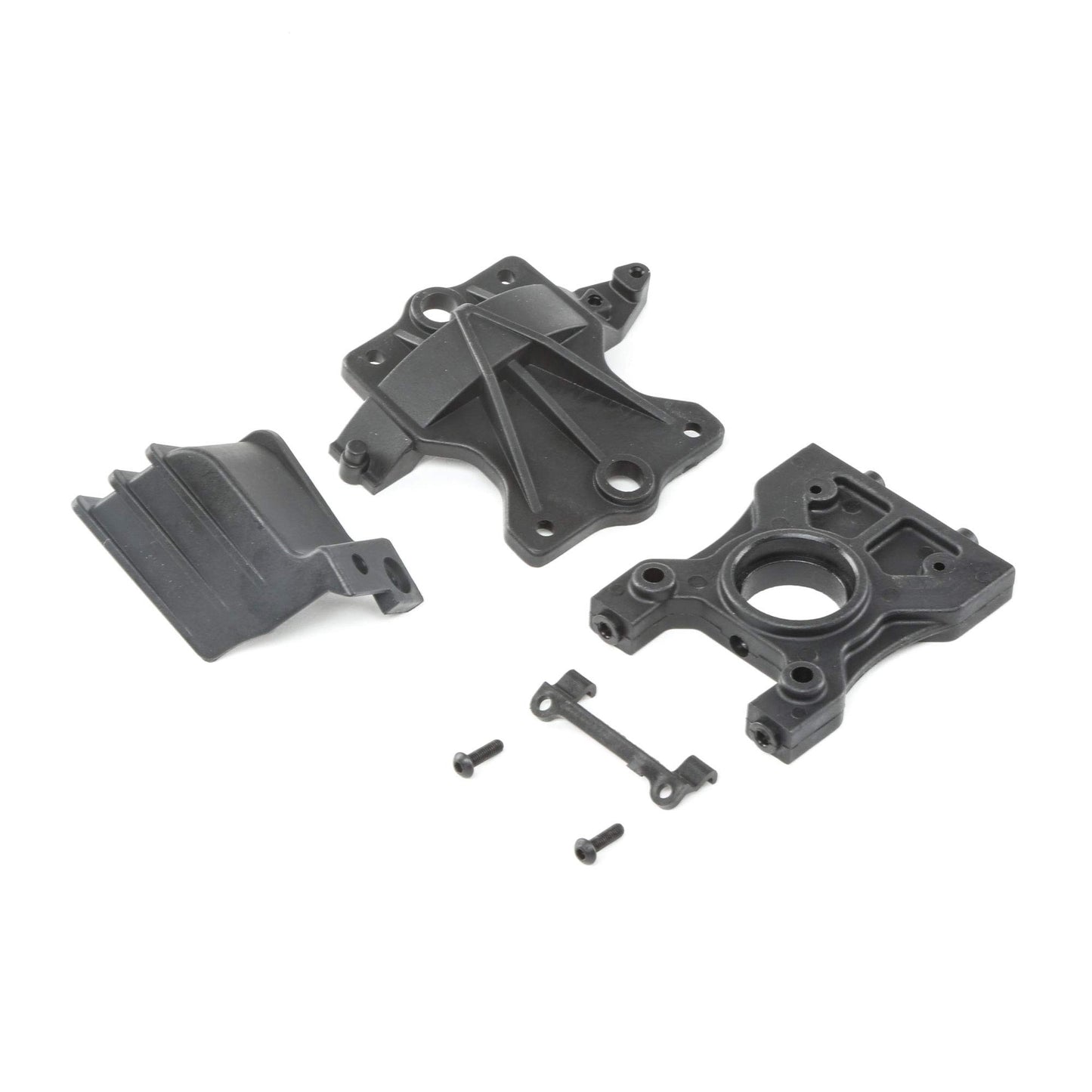 Losi Center Diff StandoffTopPlate& Gear Cover DBXL-E LOS252059 Elec Car/Truck Replacement Parts