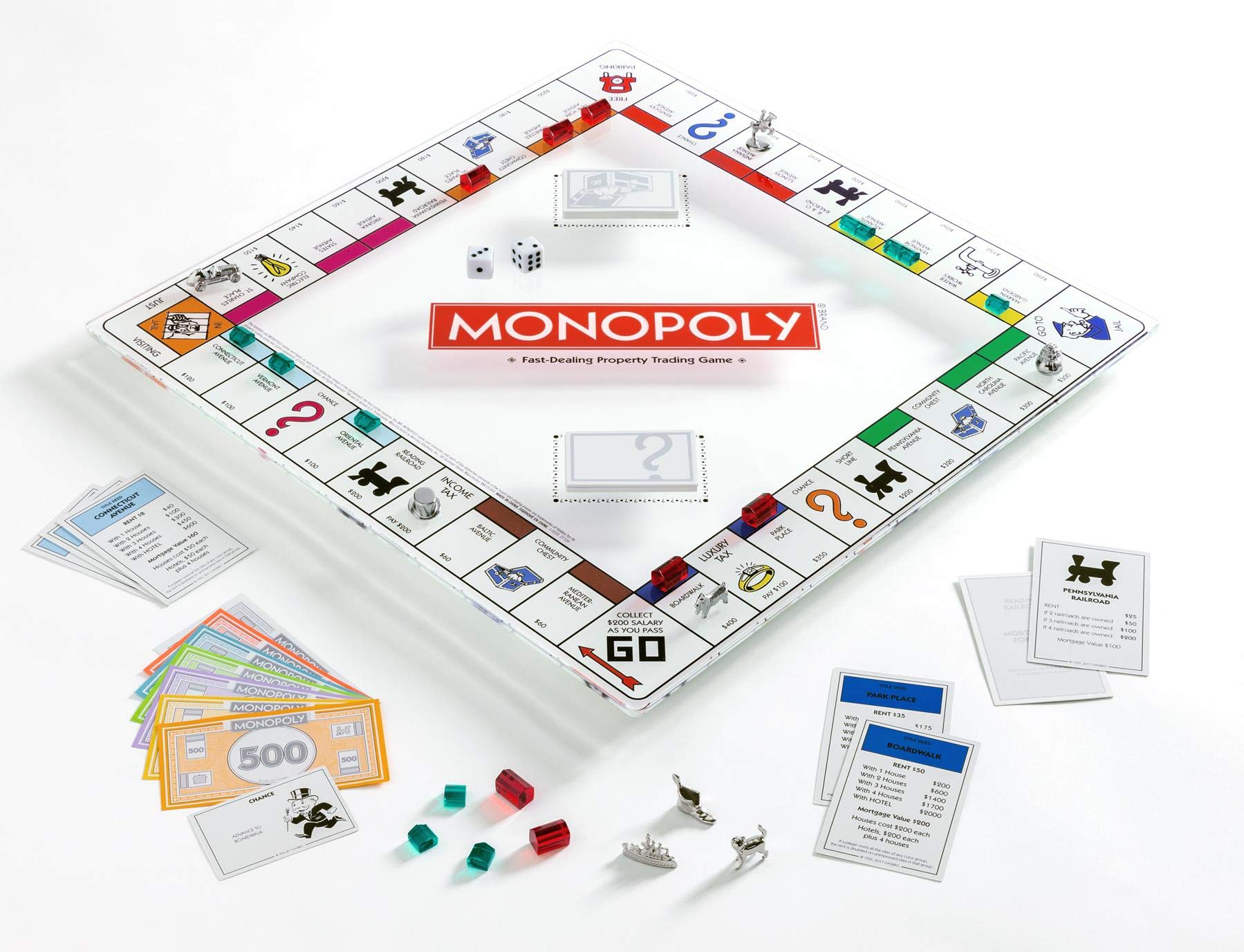 Monopoly Glass Edition by WS Game Company