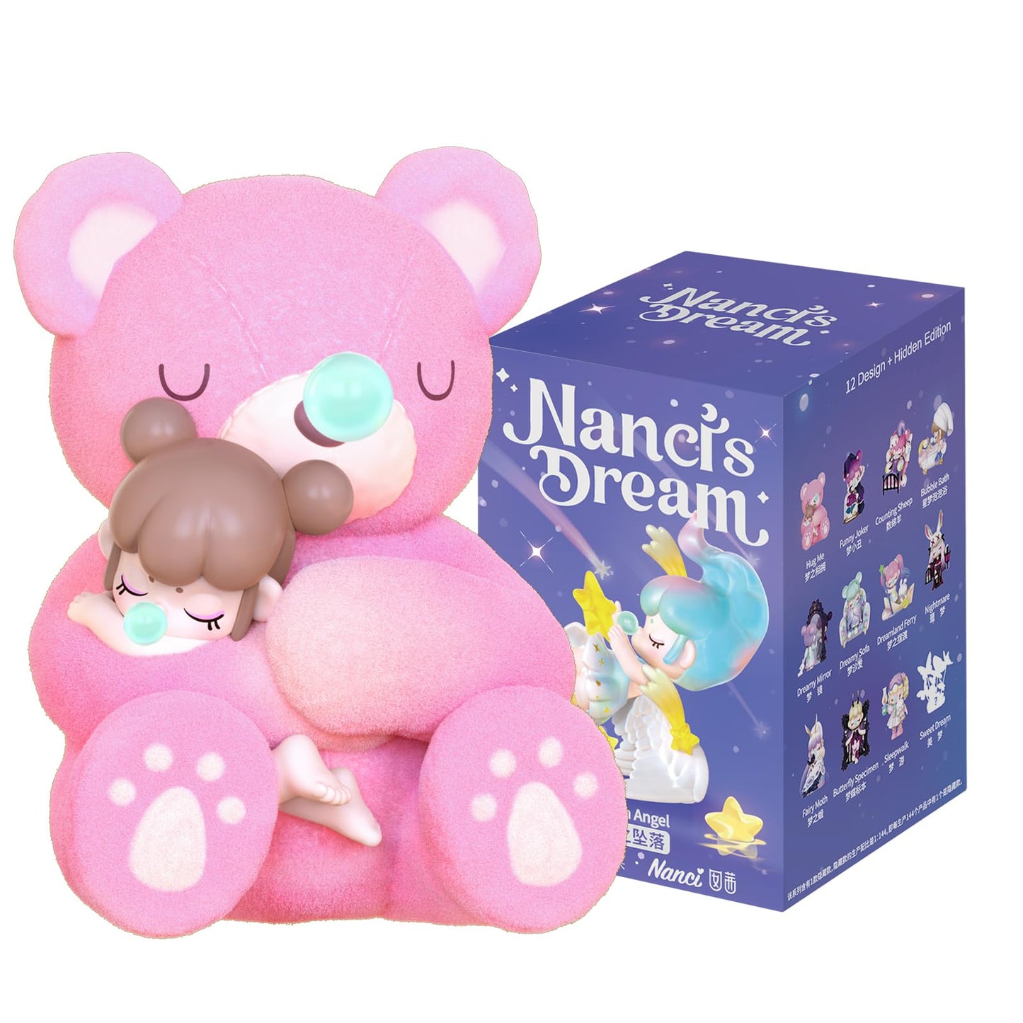 Rowood Blind Box,Random Action Figure-1Pc,Collectible Toy Kawaii Single Doll,Model Kits For Adults,Birthday Nanci'S Dream Series