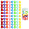 Witlans 80Pcs Chinese Checker Game Replacement Balls,8 Colors 14Mm Acrylic Game Marbles For Marble Run, Marbles Game,Aggravation