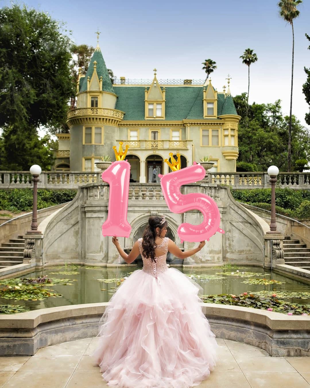 40 Inch Number Balloon 1 For First Birthday, Wild One Giant Balloons, Pink Baby Girl 1St Birthday Decorations, 1 16 18 21 Birthd