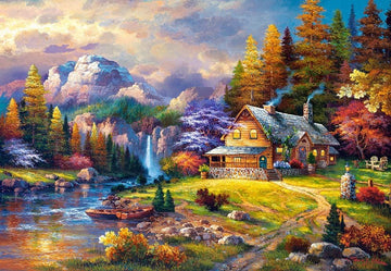 Castorland Mountain Hideaway Puzzle (1500 Piece)