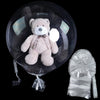 EFAY Large Clear Stuffing Balloons, 10-Pack Extra Wide Mouth Bubble, Ideal for Mother's Day, Baby Shower, Birthday Decor