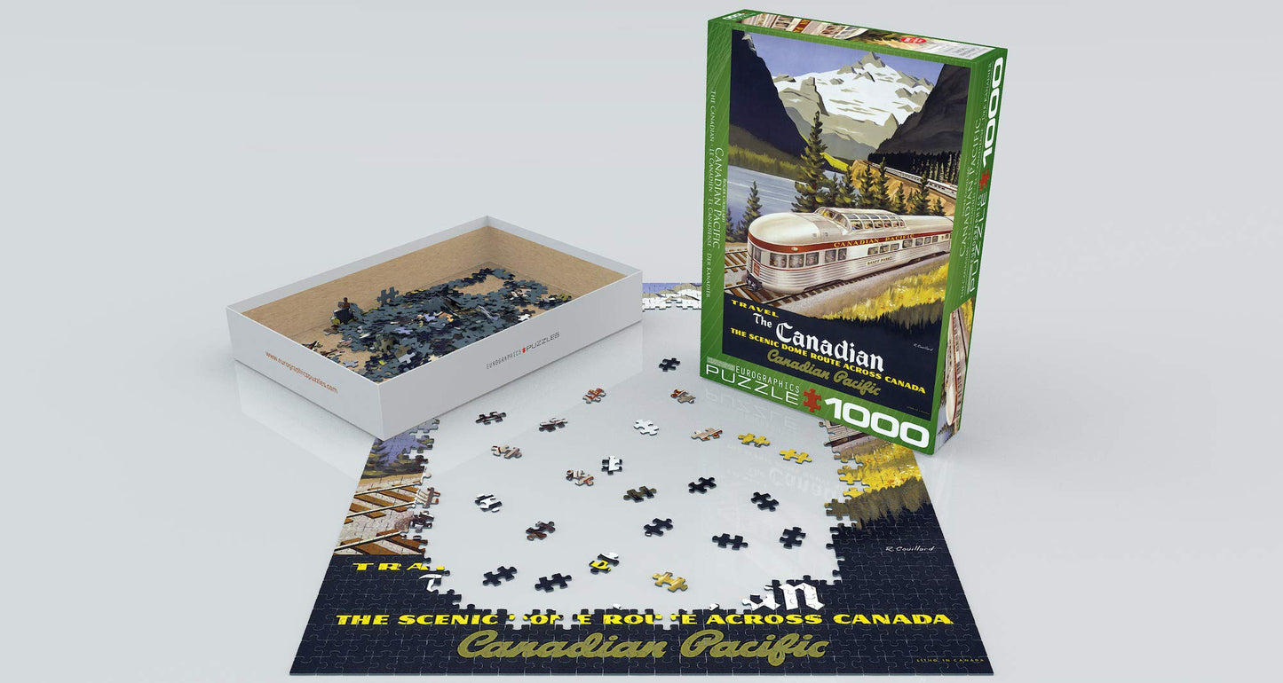 Eurographics Cp Rail The Canadian 1000 Piece Puzzle (6000-0322)