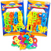 Good Old Values (2 Pack) Magnetic Learning Letters And Numbers, Total 52 Piece Set