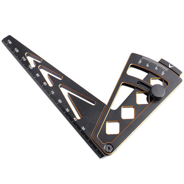 Hobbyfire Aluminum Metal RC Car Camber Gauge Height Gauge Wheel Wrench for 1/8 1/10 Scale RC Truck Buggy On Road Touring Racing