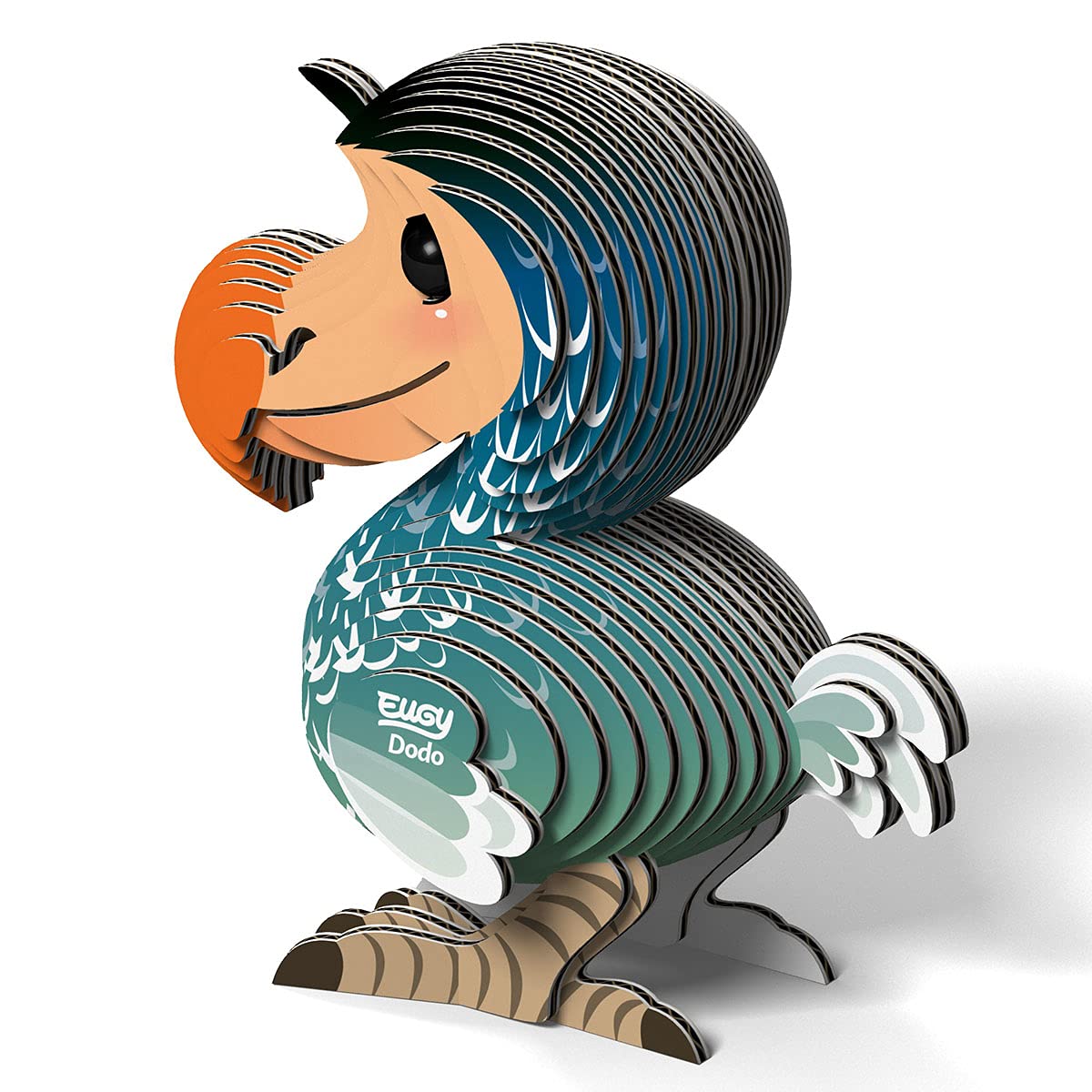 Eugy Dodo 3D Puzzle, 30 Piece Eco-Friendly Educational Learning Puzzles For Kids 6+