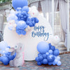 Sinload Happy Birthday Sign for Backdrop Happy Birthday Decal for Arch Backdrop for Girls Boys, Letter Sticker Peel & Stick Wall