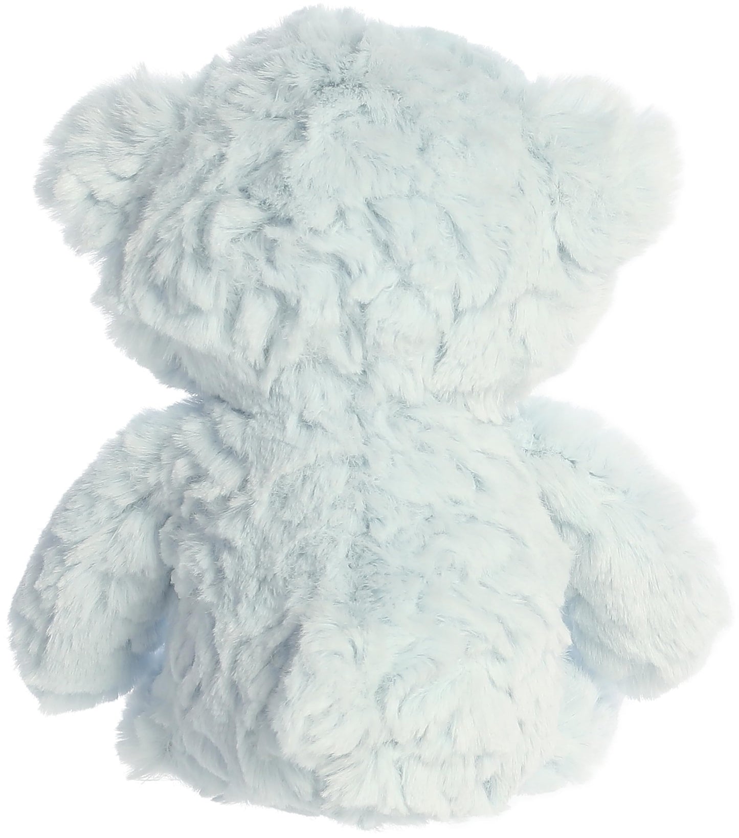 Aurora® Snuggly Huggy Bear™ Baby Stuffed Animal - Comforting Companion - Imaginative Play - Blue 10 Inches