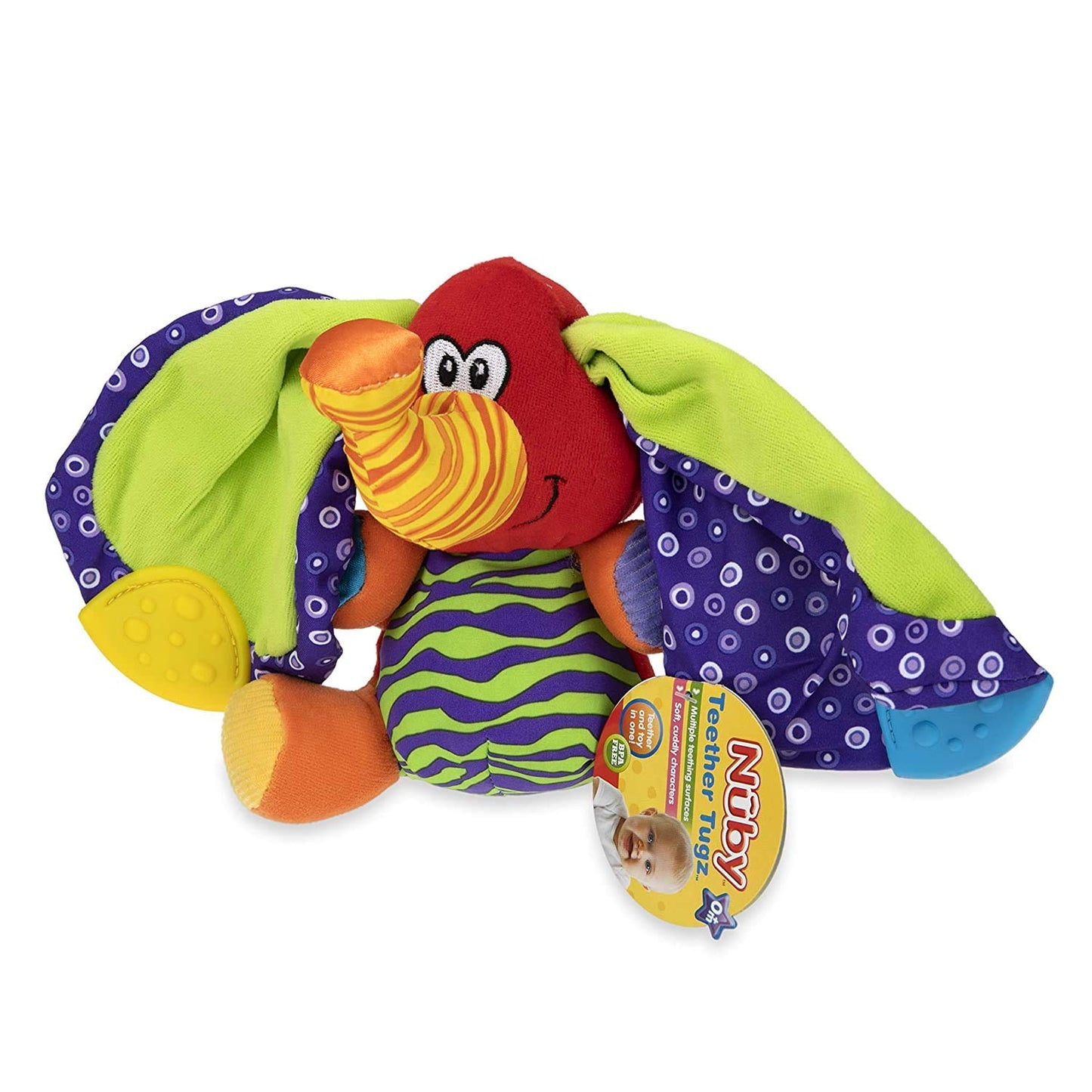 Nuby Teether Tugz- Elephant