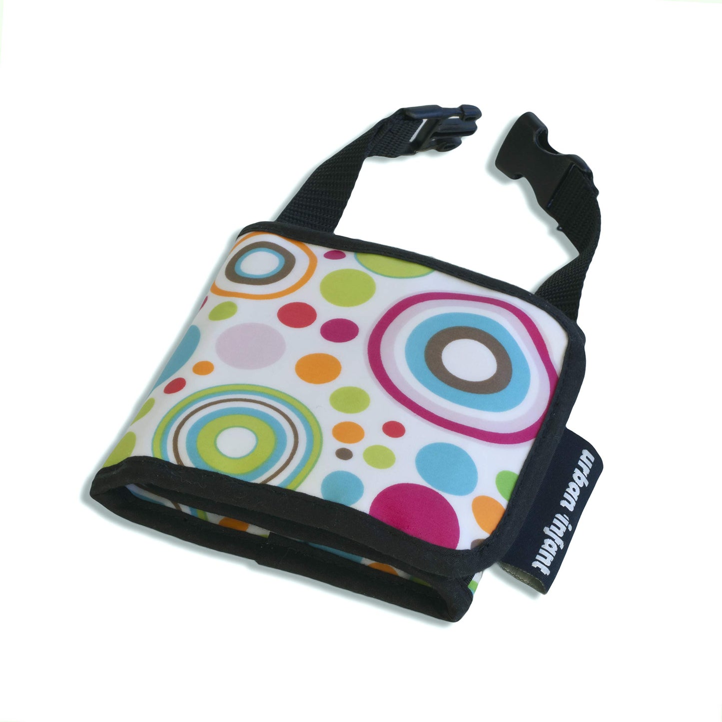 Urban Infant Kids Crayon Travel Case Carrier – Comes With Set Of 10 Non-Toxic Crayons And Draw Booklet – Toddler Activity – Easy Wallet-Style Close And Clipping Handles - Planet