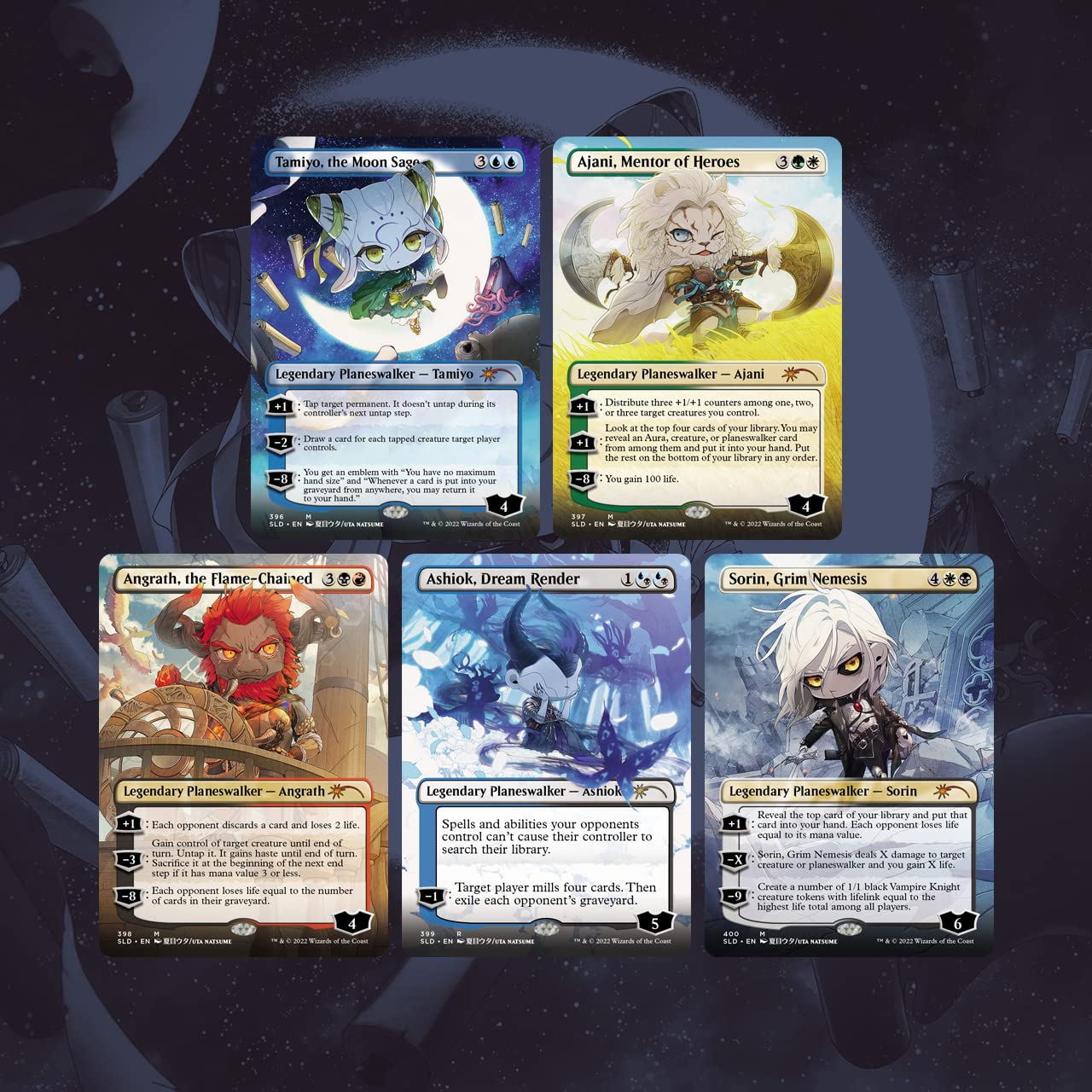 Magic TCG Magic: The Gathering Secret Lair Lil' Walkers Foil Edition - Multicoloured Collector's Set