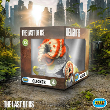 Tubbz Boxed Edition Clicker Collectible Vinyl Rubber Duck Figure - Official The Last Of Us Merchandise - Tv, Movies & Video Games