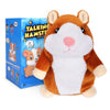 Minureda Toddler Toys Talking Hamster Repeats What You Say, Kids Interactive Stuffed Animal Plush Toys, Birthday Gift for 3-8 Ye