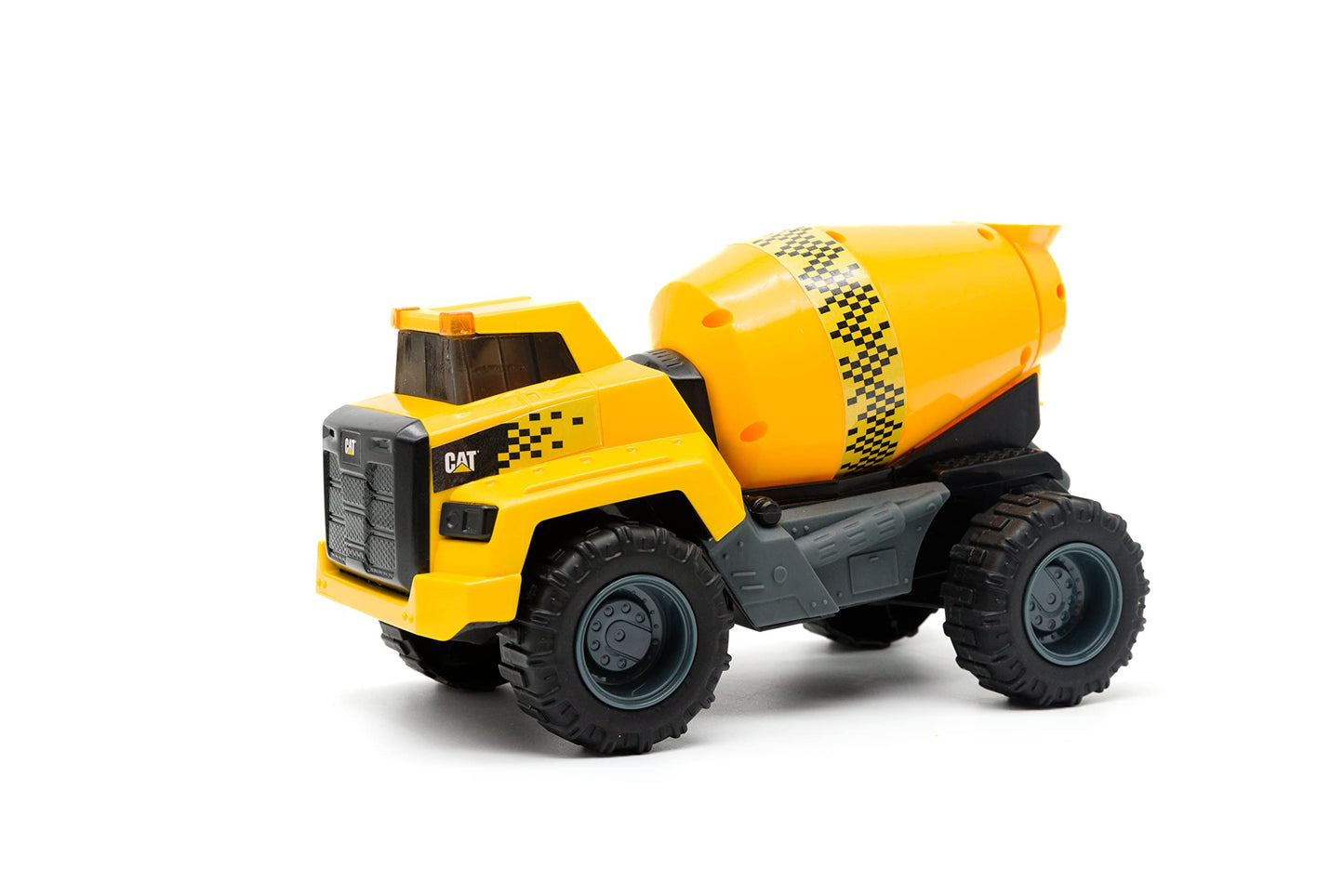 Cat Construction Toys, 11.5'' Power Haulers 2.0 Cement Mixer, Lights And Sounds, Ages 3 And Up