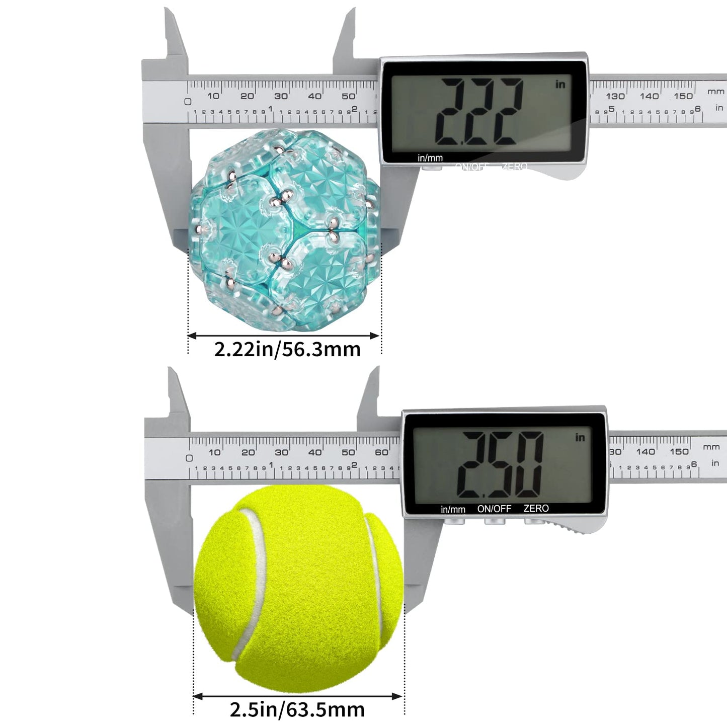 Dyrdm Magnetic Fidget Sphere 12 Pcs Magnetic Pentagons Magnet Sphere Fidget Toys Magnetic Building Blocks Stress Relief Desk Toys For Adults Green