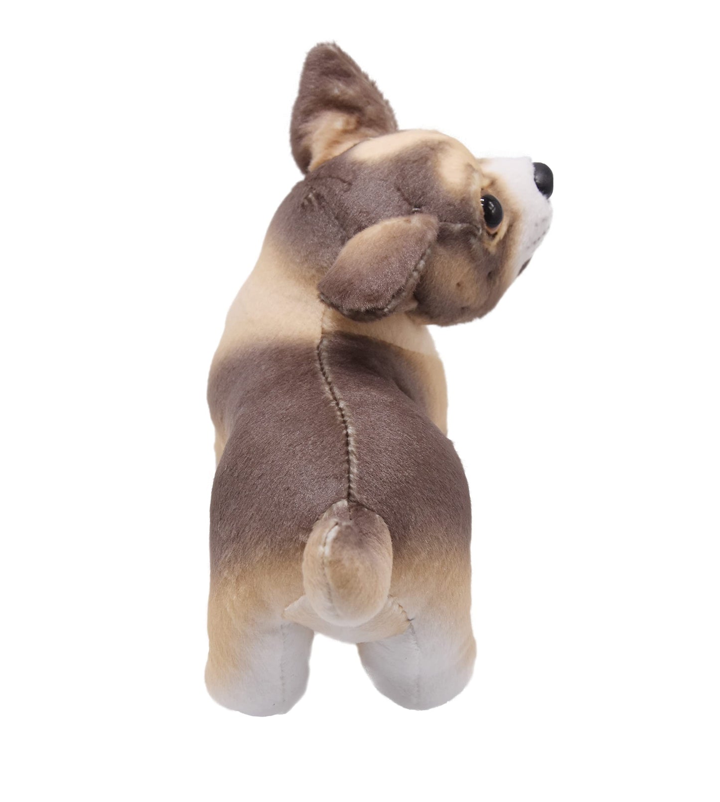 Yonlit Lifelike Chihuahua Stuffed Animal Animated Plush Puppy Toy Doll Super Realistic Dogs Act Like Real Excellent Gifts For Kids Birthday Party Dog Collection 9 Inches (Chihuahua)