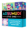 Adsumudi Math Game - Little Ones - The Adorably Fun Game for Clever Kids to Grow Their Addition, Subtraction and Mental Math Ski
