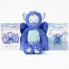 Slumberkins 14' Dragon Kin & 2 Board Books Complete Set Bundle | Promotes Creativity & Imaginative Play | Social Emotional Tools For Ages 0+ (Dragon Kin Plush + 2 Board Books)