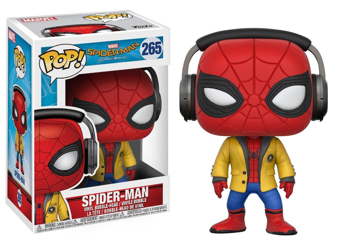 Funko Pop! Movies: Spider-Man Hc - Spider-Man W/Headphones Collectible Vinyl Figure
