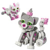 Bloco Toys Cat & Kitten | Stem Toy | Diy Building Construction Set (180 Pieces)