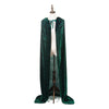 Halloween Costumes Kids Cosplay Long Cape Boys Girls Cloak Fancy Dress For Role Play (Dark Green, 100Cm / 39'')