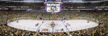 MasterPieces NHL Pittsburgh Penguins 1000 Piece Jigsaw Puzzle - 13"x39" Panoramic Team Color