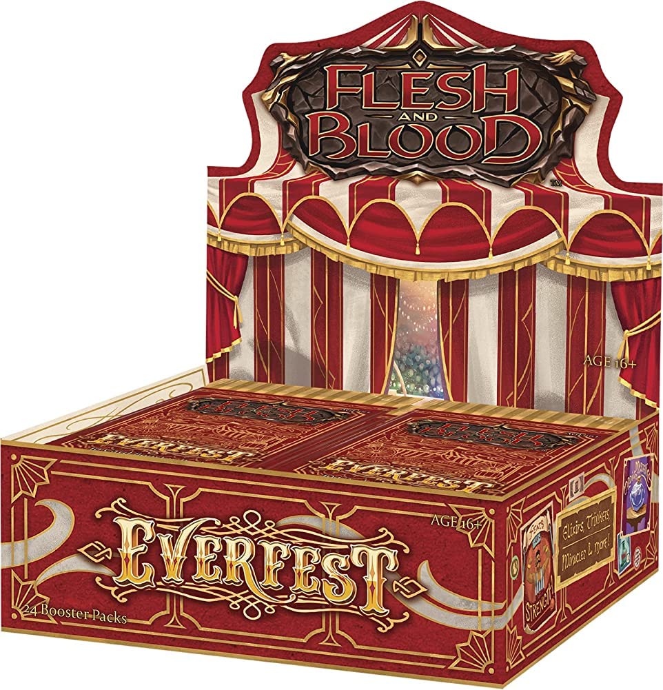 Flesh And Blood Tcg: Everfest Booster Box (1St Edition)