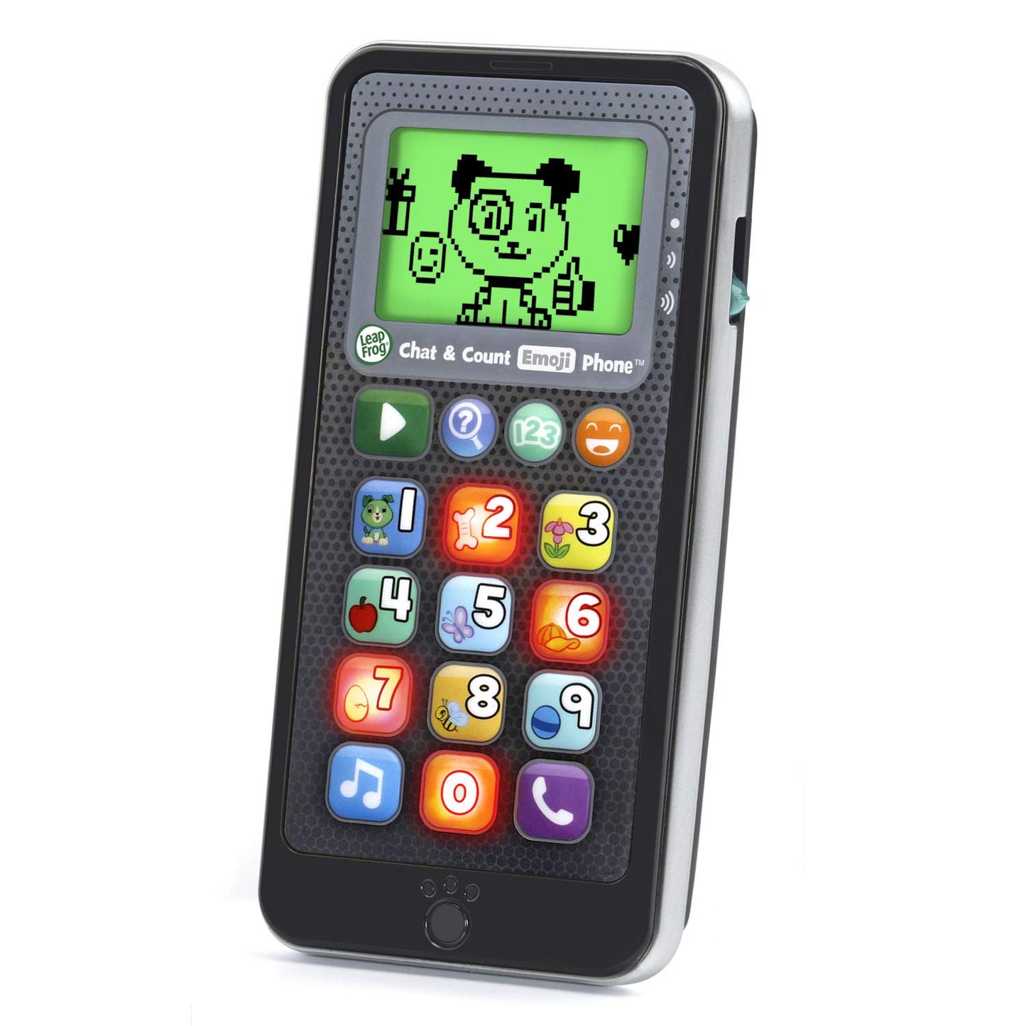 Leapfrog Chat And Count Emoji Phone, Black