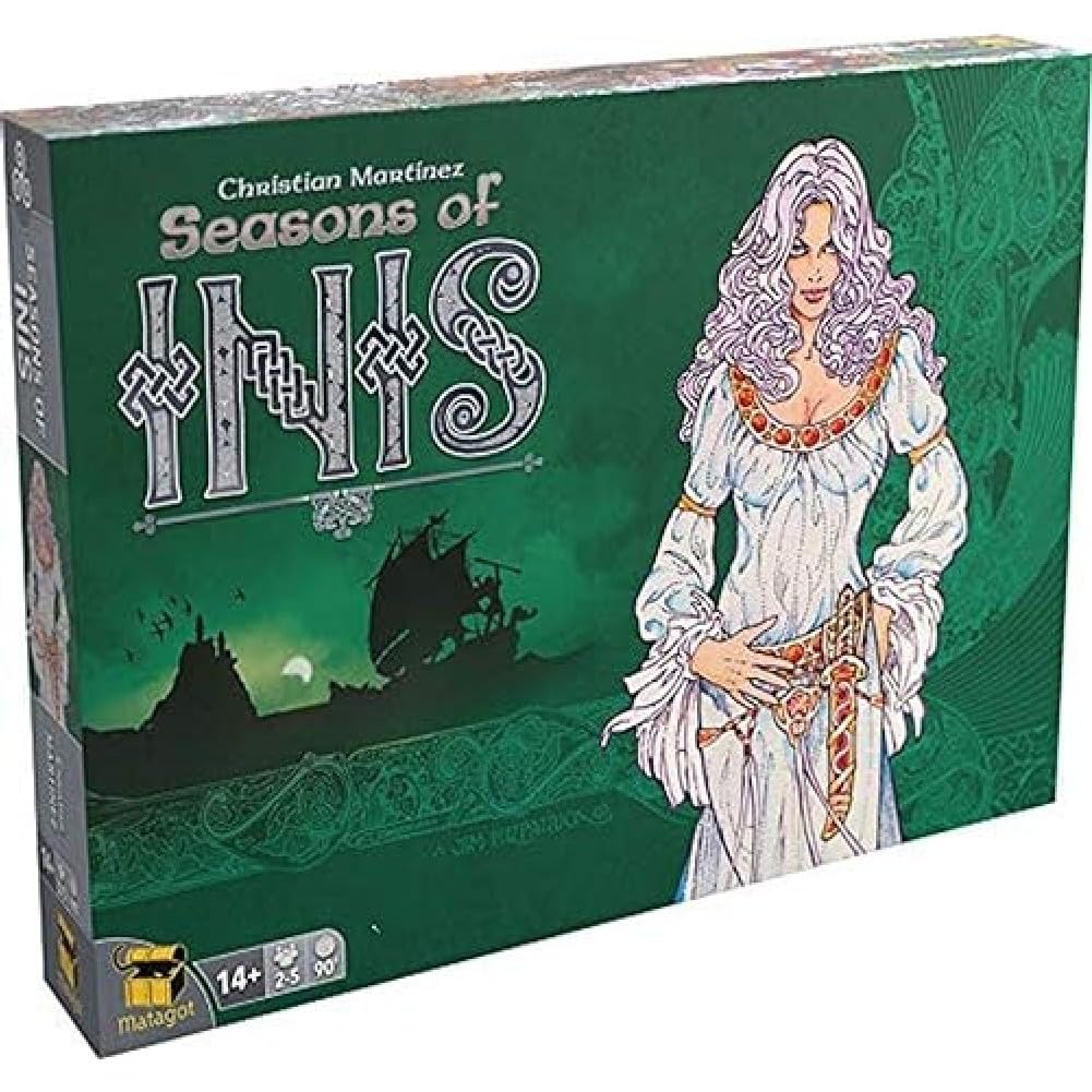 Inis Seasons Of Inis Board Game Expansion | Strategy Game Based On Celtic Mythology | Card Drafting Game For Adults And Teens |