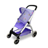 Baby Doll Stroller for 18 inches American Girl Dolls with Multi Function. (DA422-PURPLE)
