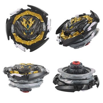 Konikiwa Battling String Bey Launcher Dynamite Belial Top Burst Launcher Set DB Launcher Left and Right Spin Launcher Compatible with All Bey Burst Series - Gray