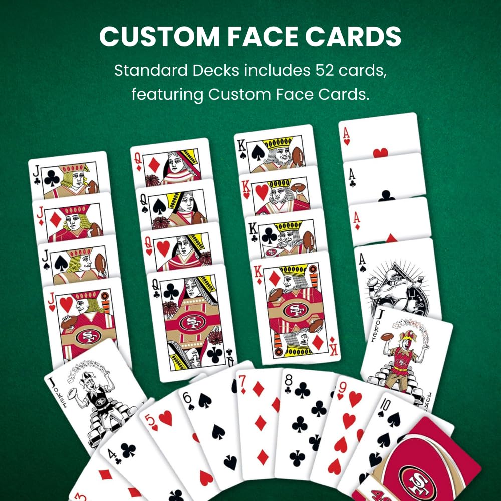 Masterpieces - Nfl Playing Cards, Officially Licensed Seattle Seahawks Football Deck, Family Games For Adults And Kids, Standard Index
