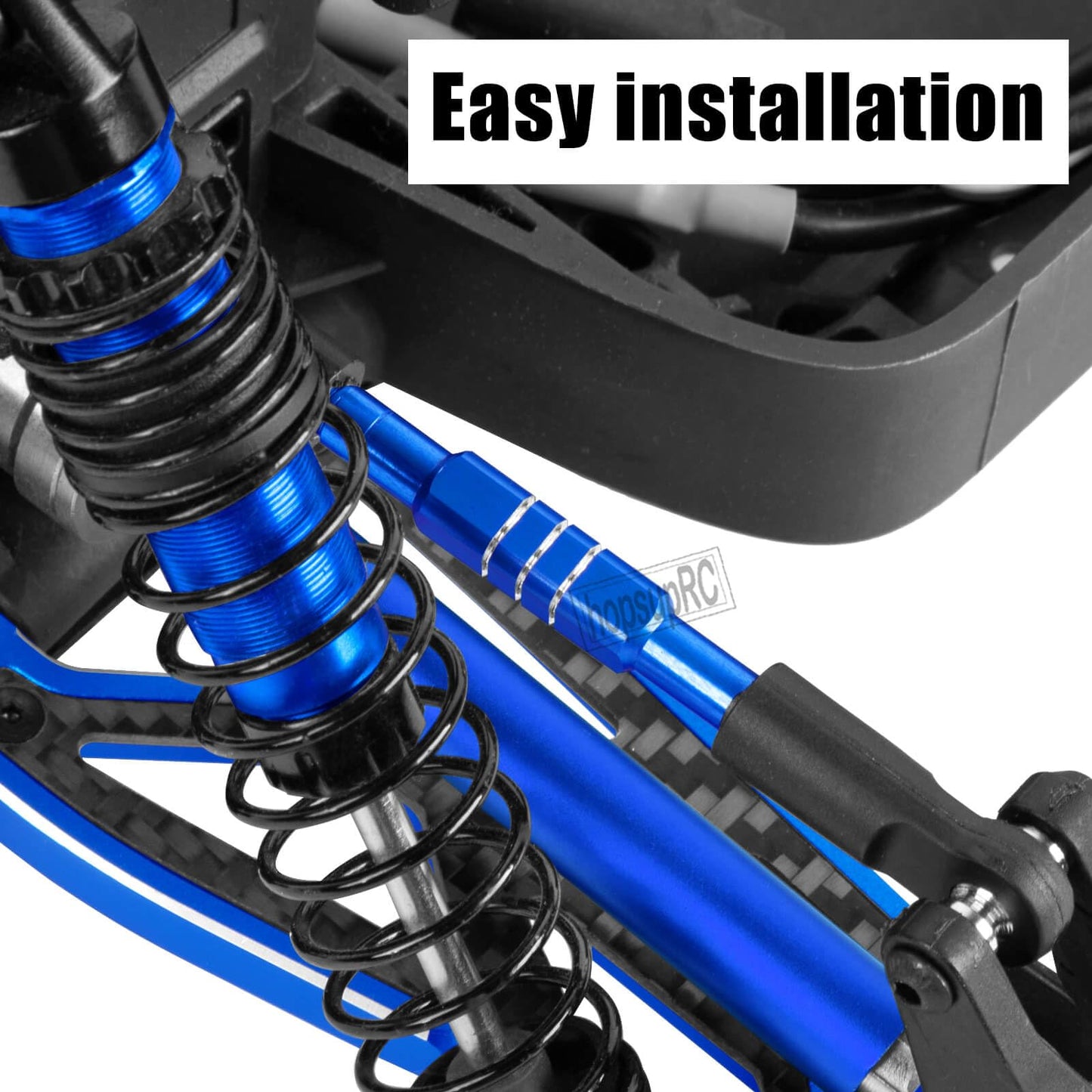 Rc Adjustable Turnbuckles Camber Links Steering Links Upgrades Part For 1/8 Typhon 4Wd 3S Mega 550 Blx,1/10 Big Rock 4X4 V3 3S B