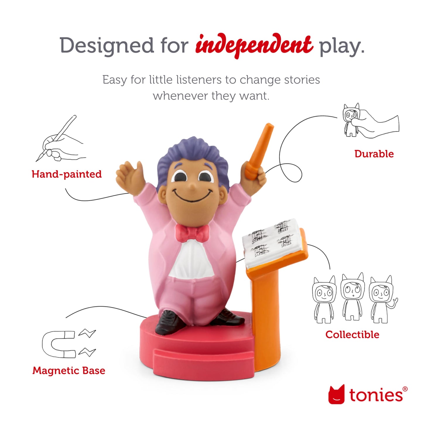 Tonies Maestro Audio Toy Figurine Classical Music Featuring London Symphony Orchestra