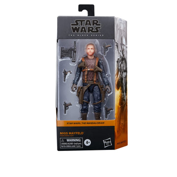 Star Wars The Black Series Migs Mayfeld Toy 6-Inch-Scale The Mandalorian Collectible Action Figure, Toys For Kids Ages 4 And Up