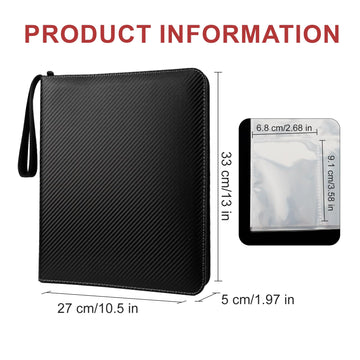 Collectible Trading Card Albums,Collectible Trading Card Protective Sleeves,Card Binder 18-Pocket,900 Pockets Card Case Holder F