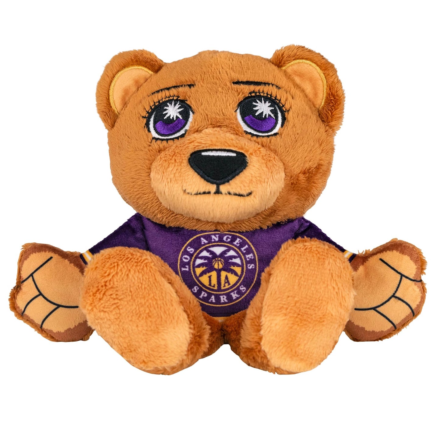 Bleacher Creatures Los Angeles Sparks 8'' Wnba Kuricha Plush Bear - Soft Chibi Plush