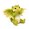 Top Collection Rex The Green Dragon - Mini Collectible Fantasy Figurine (Speak No Evil)