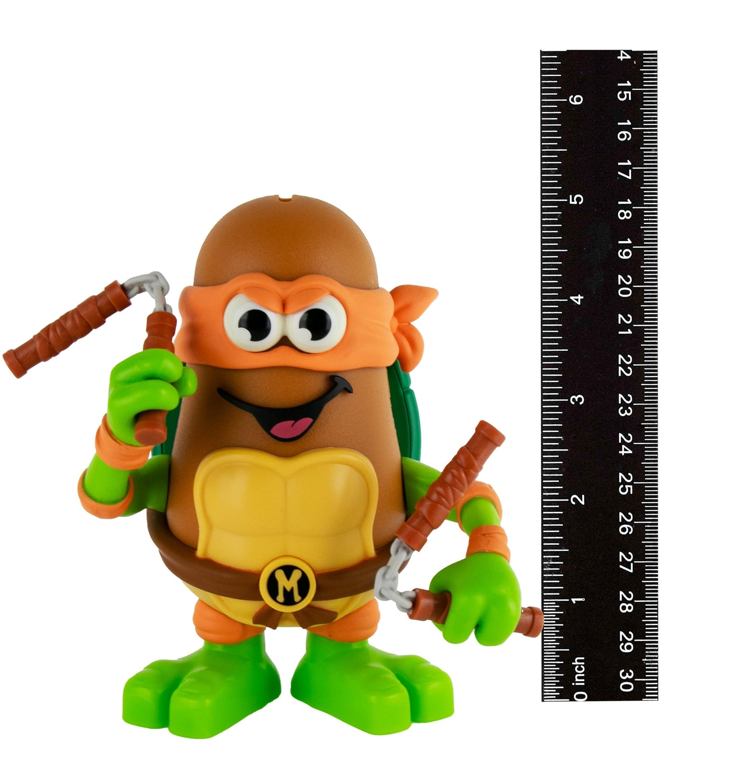 Poptaters Teenage Mutant Ninja Turtles Includes 1 Character, Michelangelo Or Raphael, 12 Removable, Interchangeable Facial And Body Parts Including One Surprise Potato Head Original Piece! Ages 8+