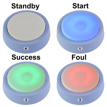 LOUKIENE Wireless Quiz Answer Game Buzzer System Gameplay 262ft for Game Show Family Game Nights Debate Contests in Companies Of