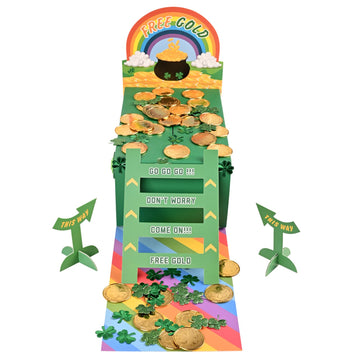 EnriQ Leprechaun Trap Kit St Patrick s Day Decoration Craft Activity DIY Set Up Traps to Catch Elves During St Patricks Day for