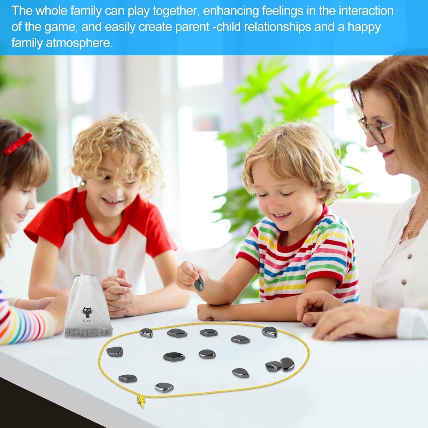 COVBOARD Magnetic Chess Game - Medium Multi-color Strategy Game for Kids and Adults, Model XDL801, Perfect for Family Parties