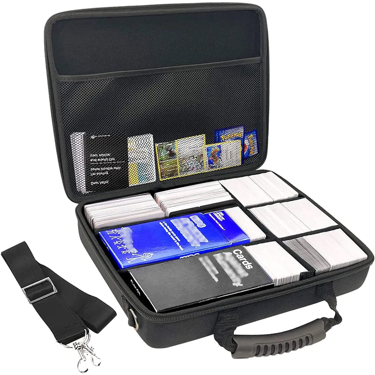 Lumus&Solem Extra Large Game Card Case for 2300-2500+ Cards, Suitable for The Expansion of C.A.H Game Cards and All Other Card G