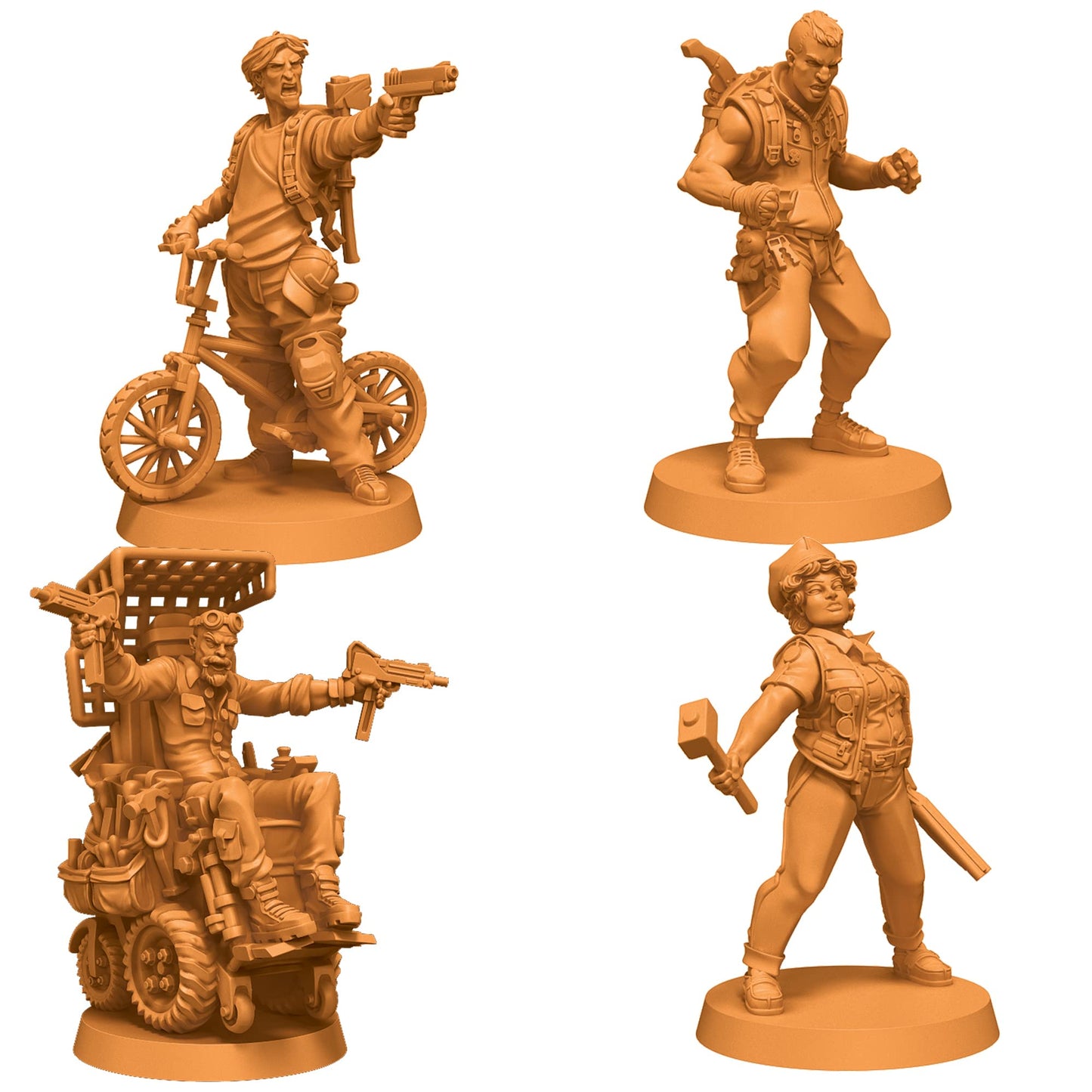 Cmon Zombicide 2Nd Edition Chronicles Survivor Set - Expand Your Survivor Roster With 12 Unique, Highly-Detailed Miniatures! Coo